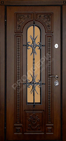 Фотография «Дверь с ковкой №13»